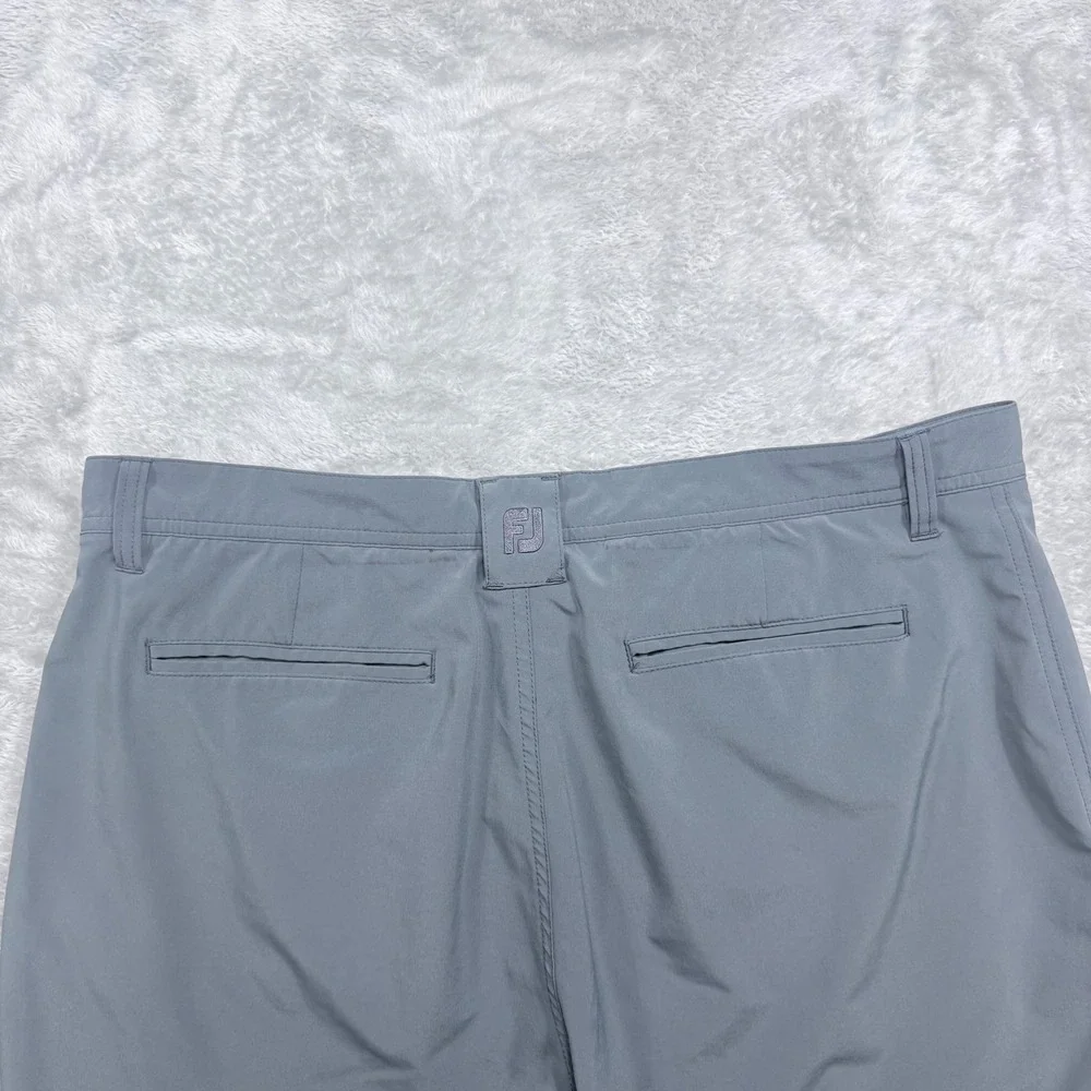 FootJoy Golf Shorts Mens 36 Gray Performance Stretch‎ Flat Front Lightweight